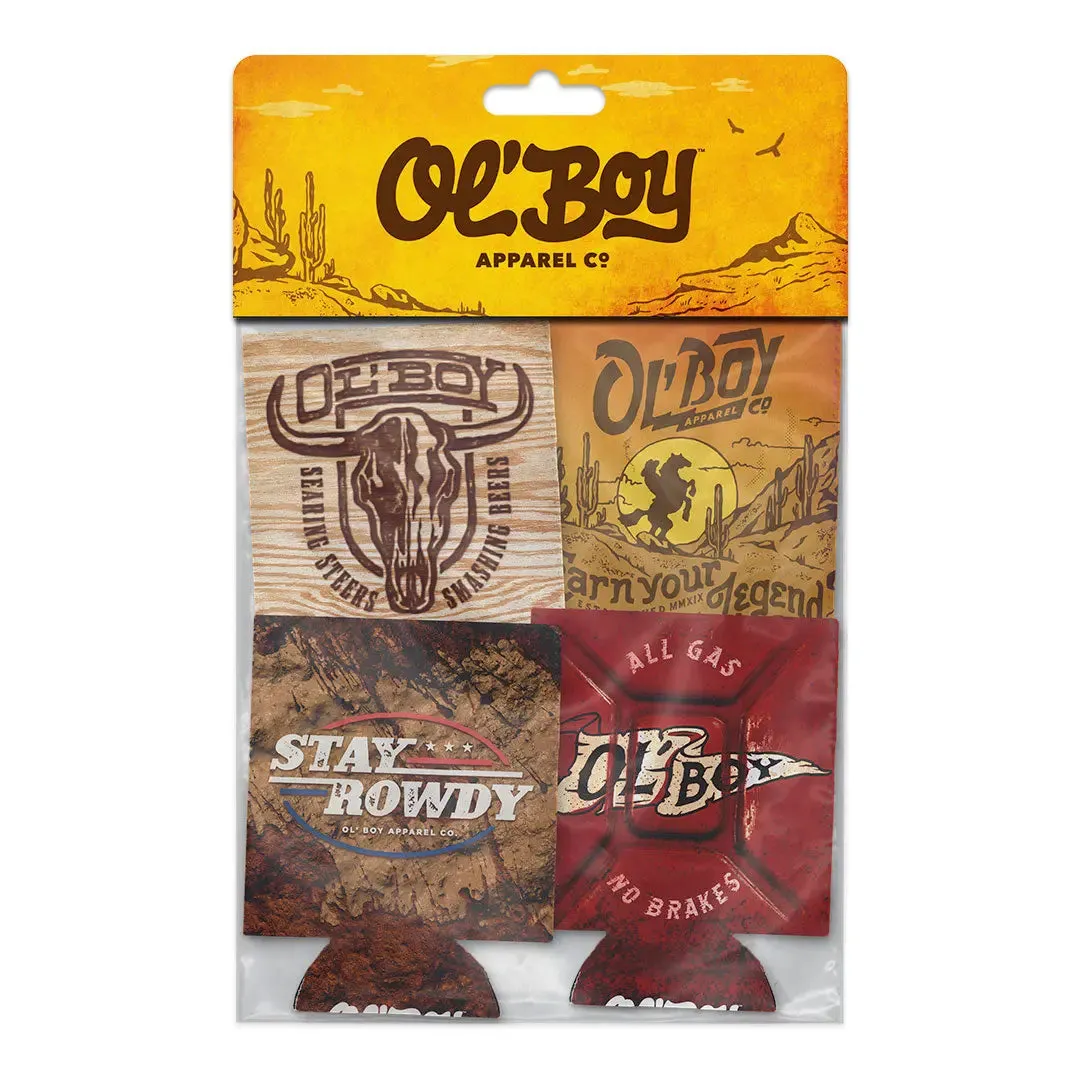 Ol' Boy Koozie 4 Pack