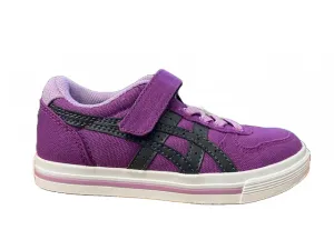 Onitsuka Tiger scarpa sneakers da ragazza in tela Aaron C5A1N 3416 viola grigio scuro