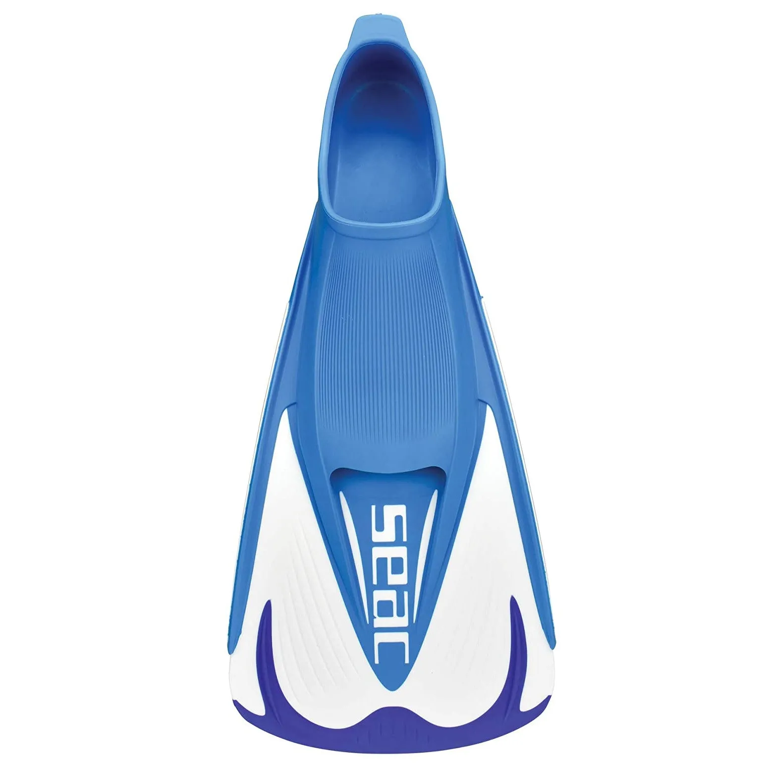 Open Box Seac Men's Team Snorkeling Swim Fins - Blue, Size: 10-11