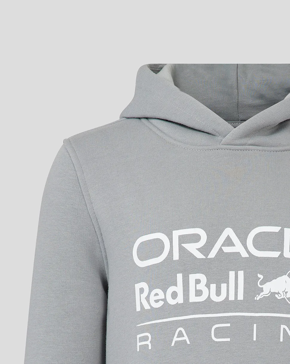 ORACLE RED BULL RACING JUNIOR CORE OVERHEAD HOODIE - GREY