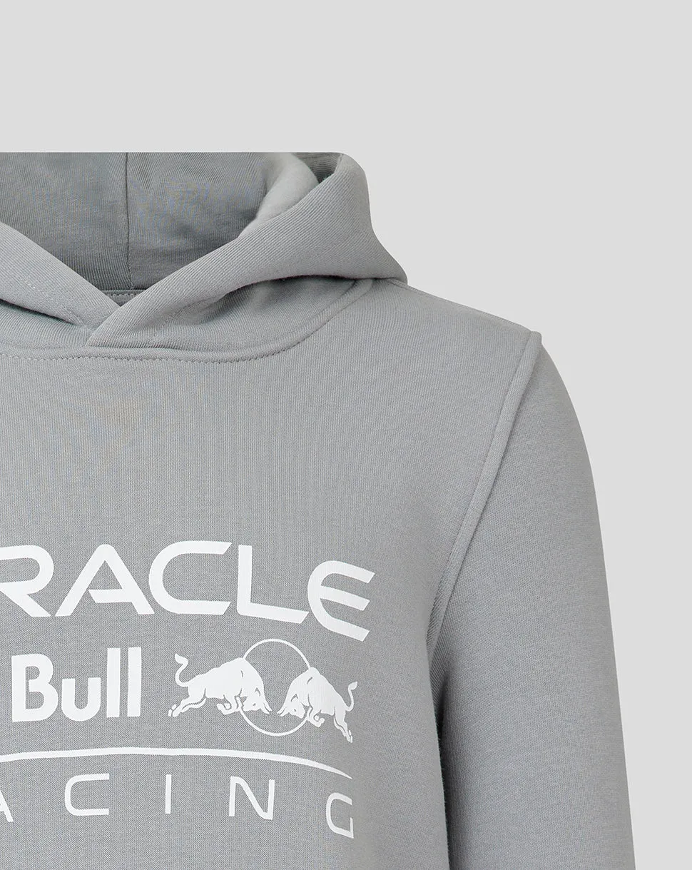 ORACLE RED BULL RACING JUNIOR CORE OVERHEAD HOODIE - GREY