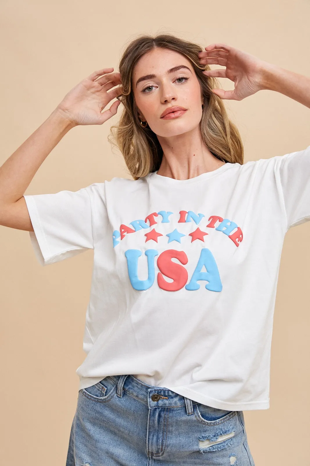 Party In The USA Jersey Tee