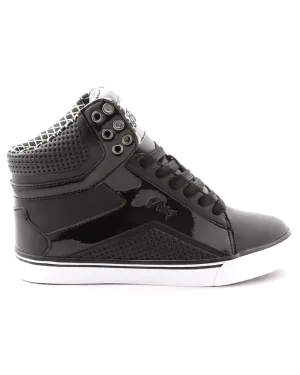 Pastry Pop Tart Grid Hip Hop Dance Sneakers - Girls/Boys - Black/White