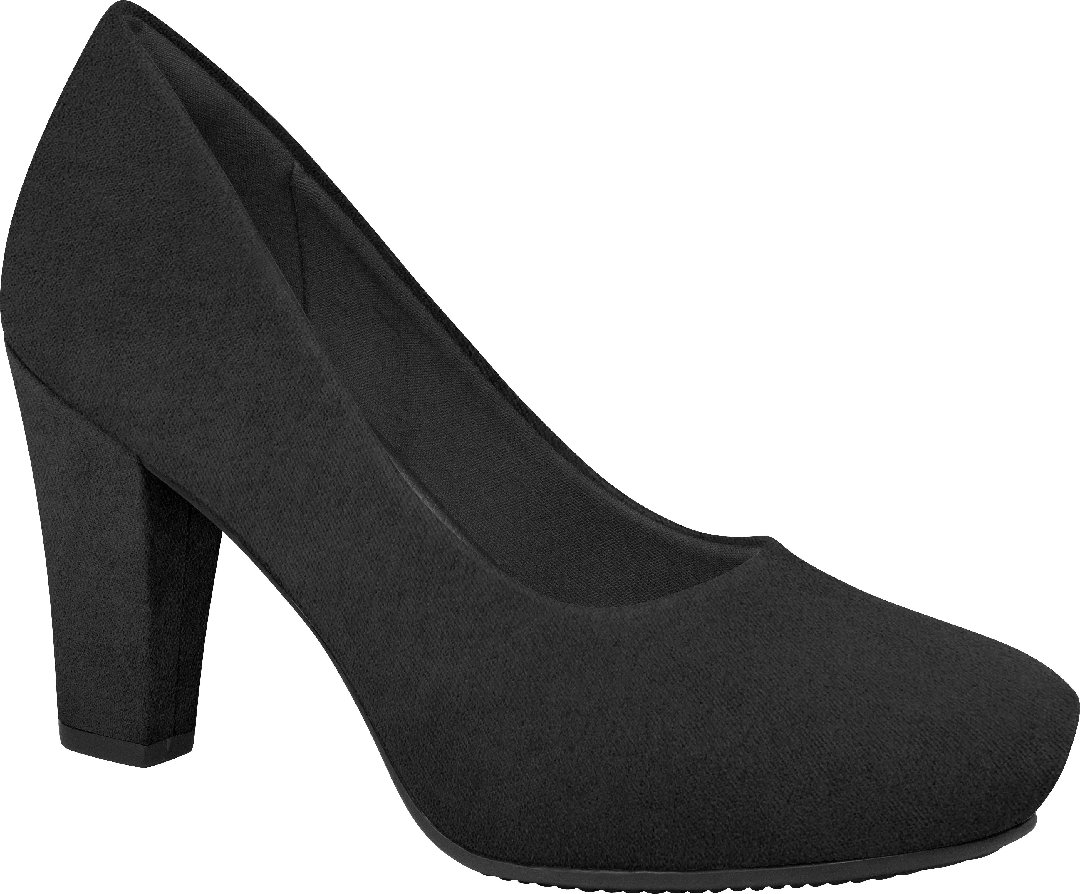 Piccadilly Ref: 693001 Women Court Business Shoe in Suede Black