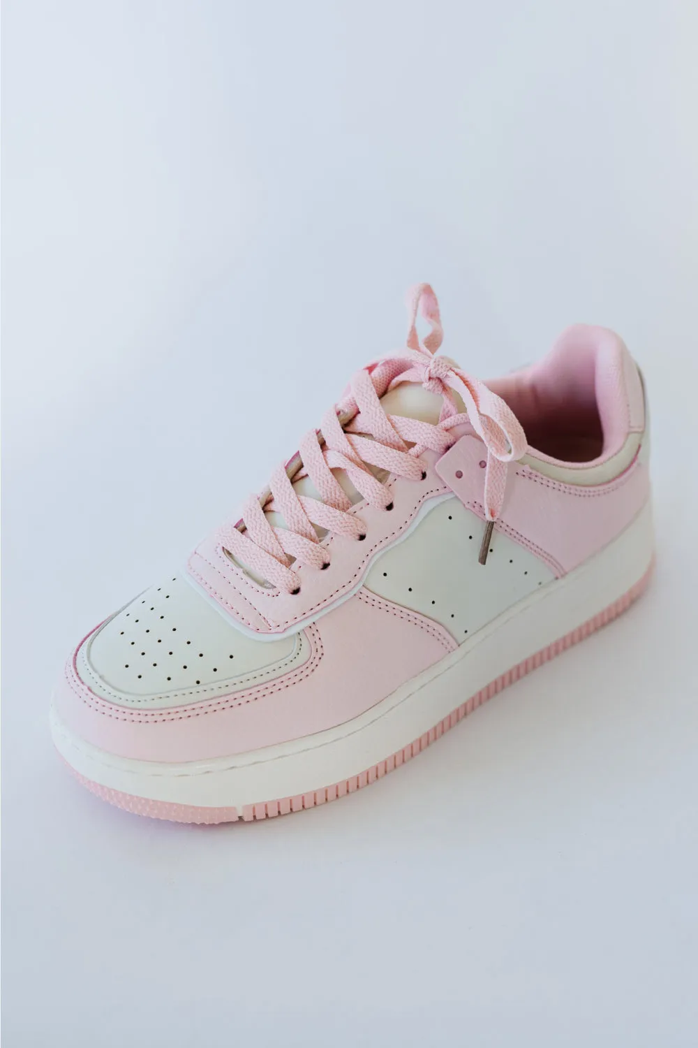 Pink Platform Sneakers