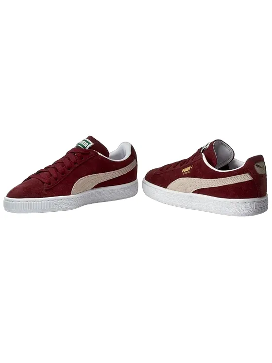 Puma scarpa sneakers da uomo Suede Classic 352634 75 rosso scuro