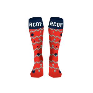 RCDxSMJFL Footy socks