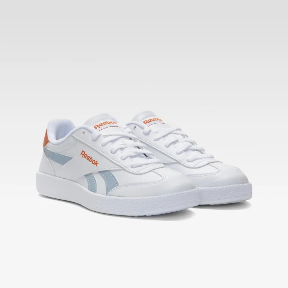 Reebok Footwear Women Reebok Smash Edge Shoes WHITE/PALEBLUE/TERRACOTA