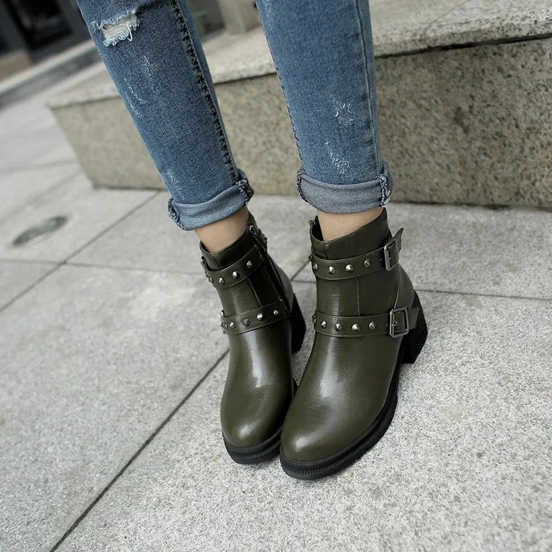 Retro Martin Winter Ankle Boots