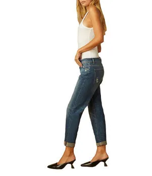 Riley Adam Boyfriend Straight Jeans