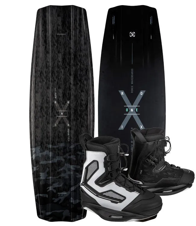 Ronix One Time Bomb Wakeboard Package with One Boots (2022)