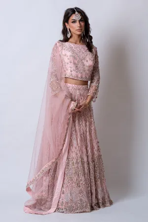 Rosalie - Bridal heavy Embellished Lehenga