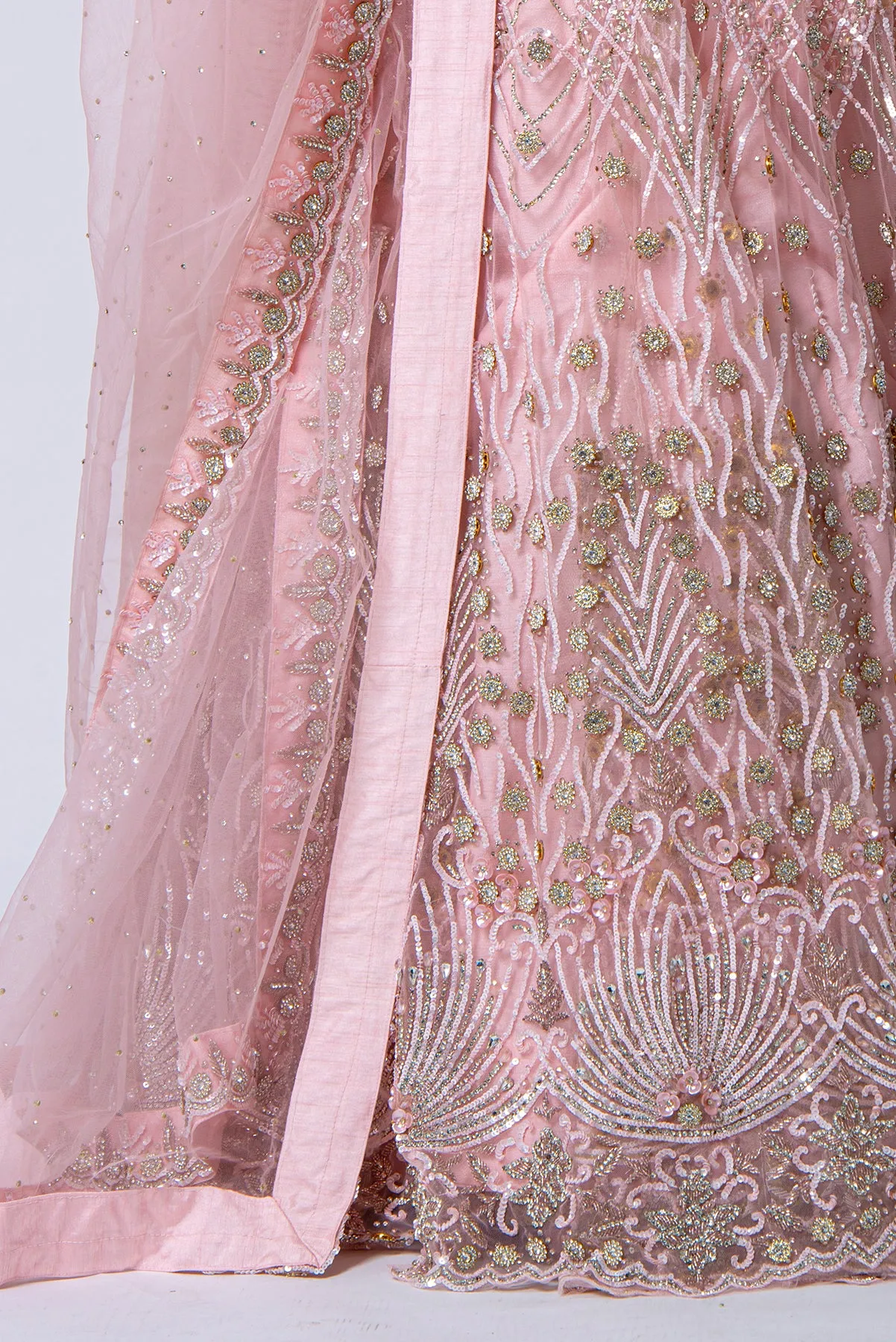 Rosalie - Bridal heavy Embellished Lehenga