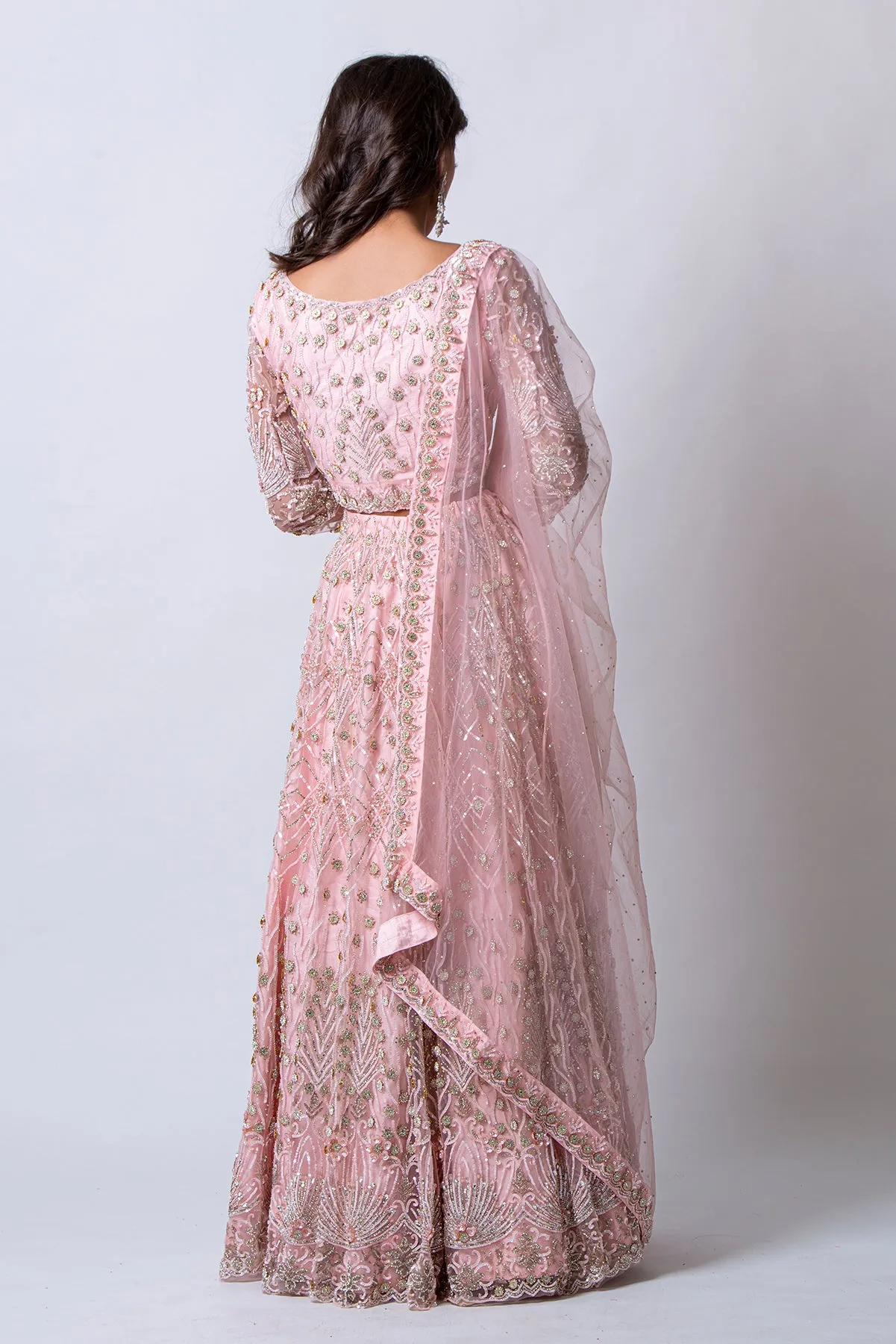 Rosalie - Bridal heavy Embellished Lehenga