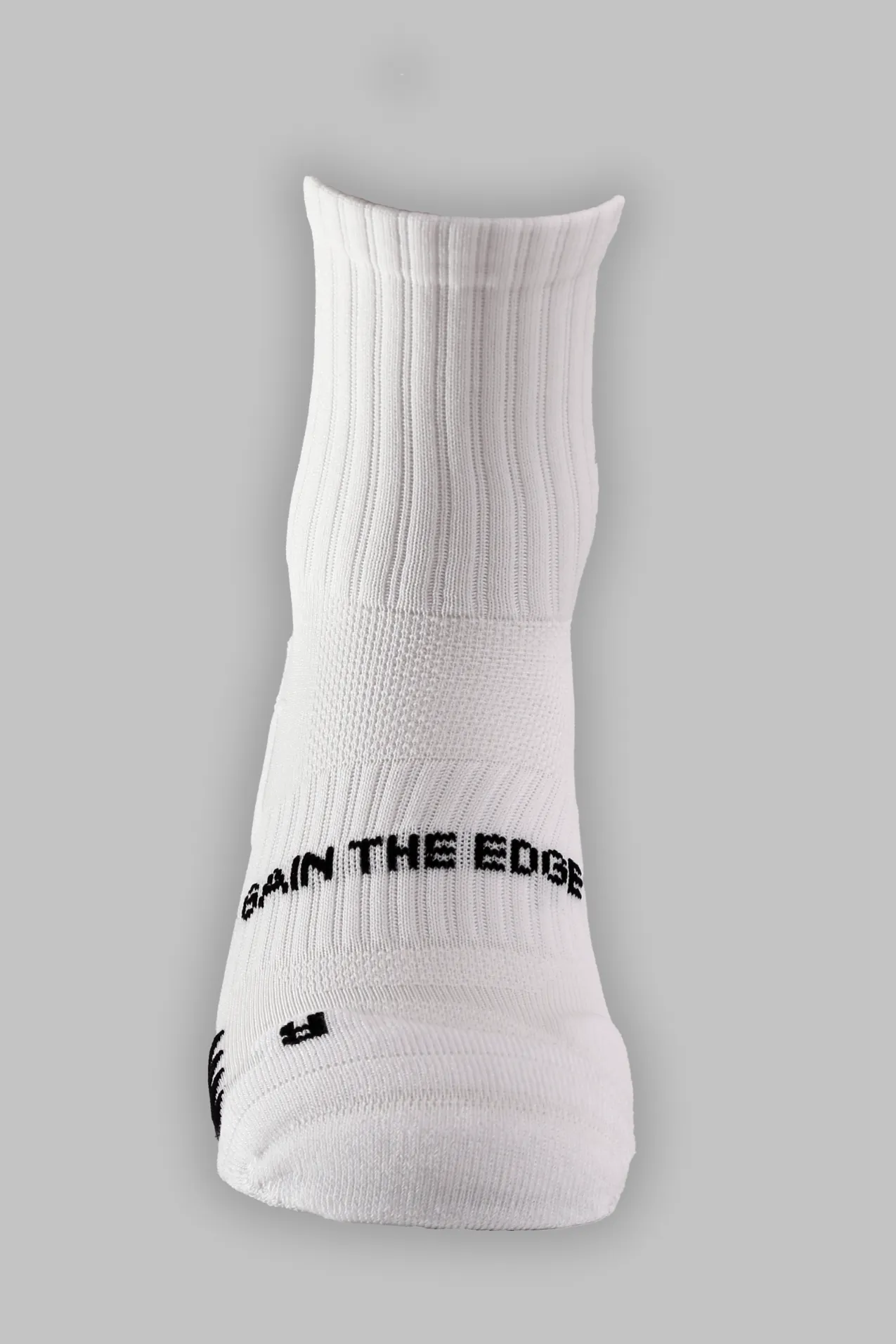 Running Socks Quarter Length - White