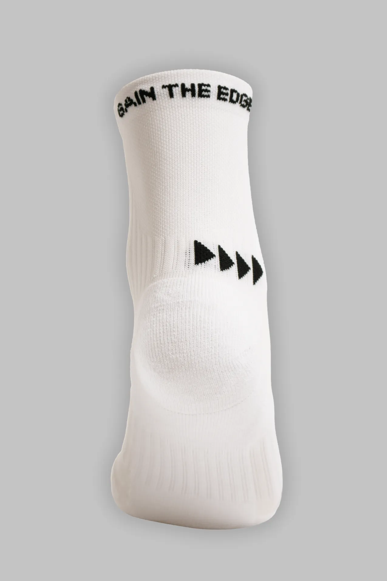 Running Socks Quarter Length - White