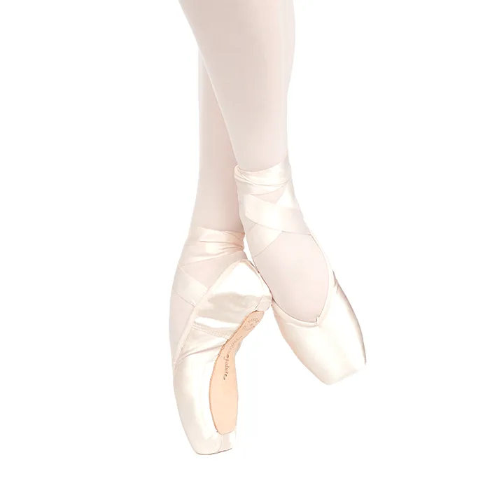 Russian Pointe Brava U-Cut with Drawstring Flexible Hard Shank Pointe Shoe