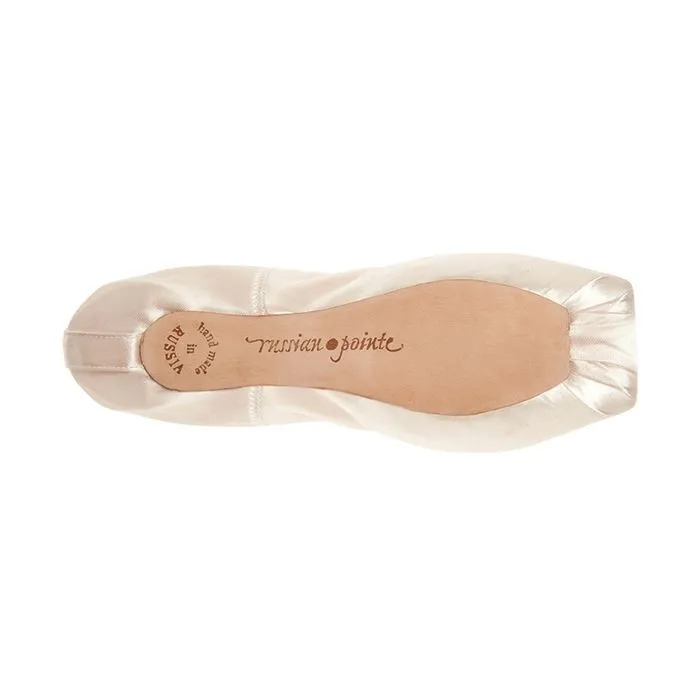 Russian Pointe Brava U-Cut with Drawstring Flexible Hard Shank Pointe Shoe