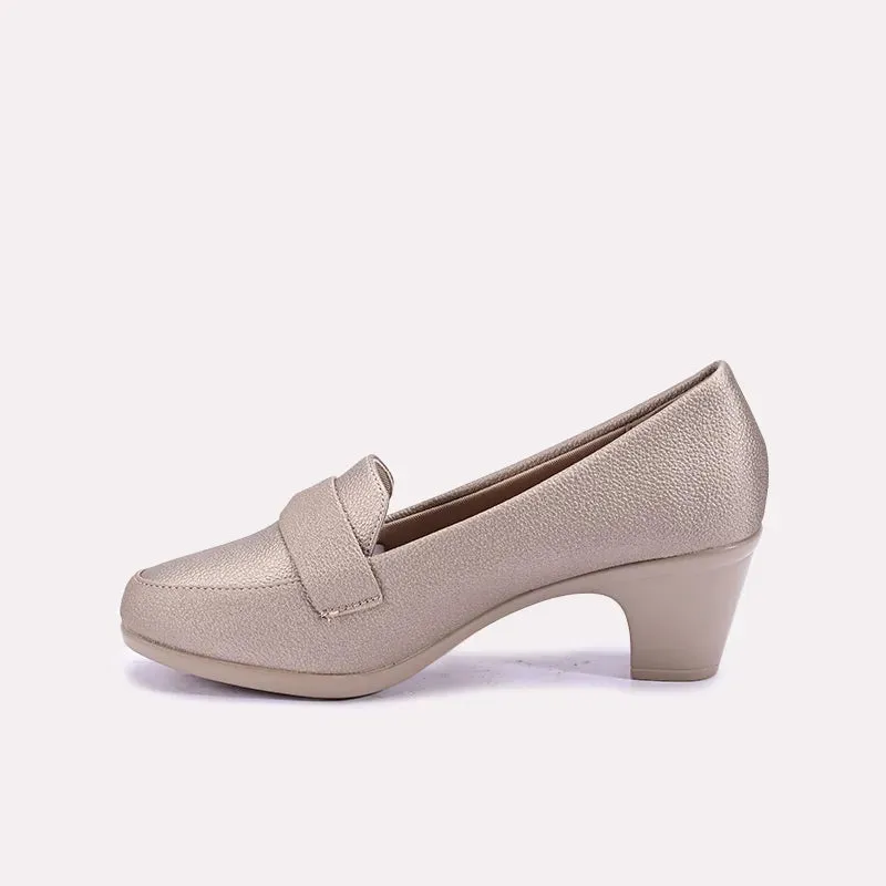 Sabine Gold Casual Court Shoes 0431307