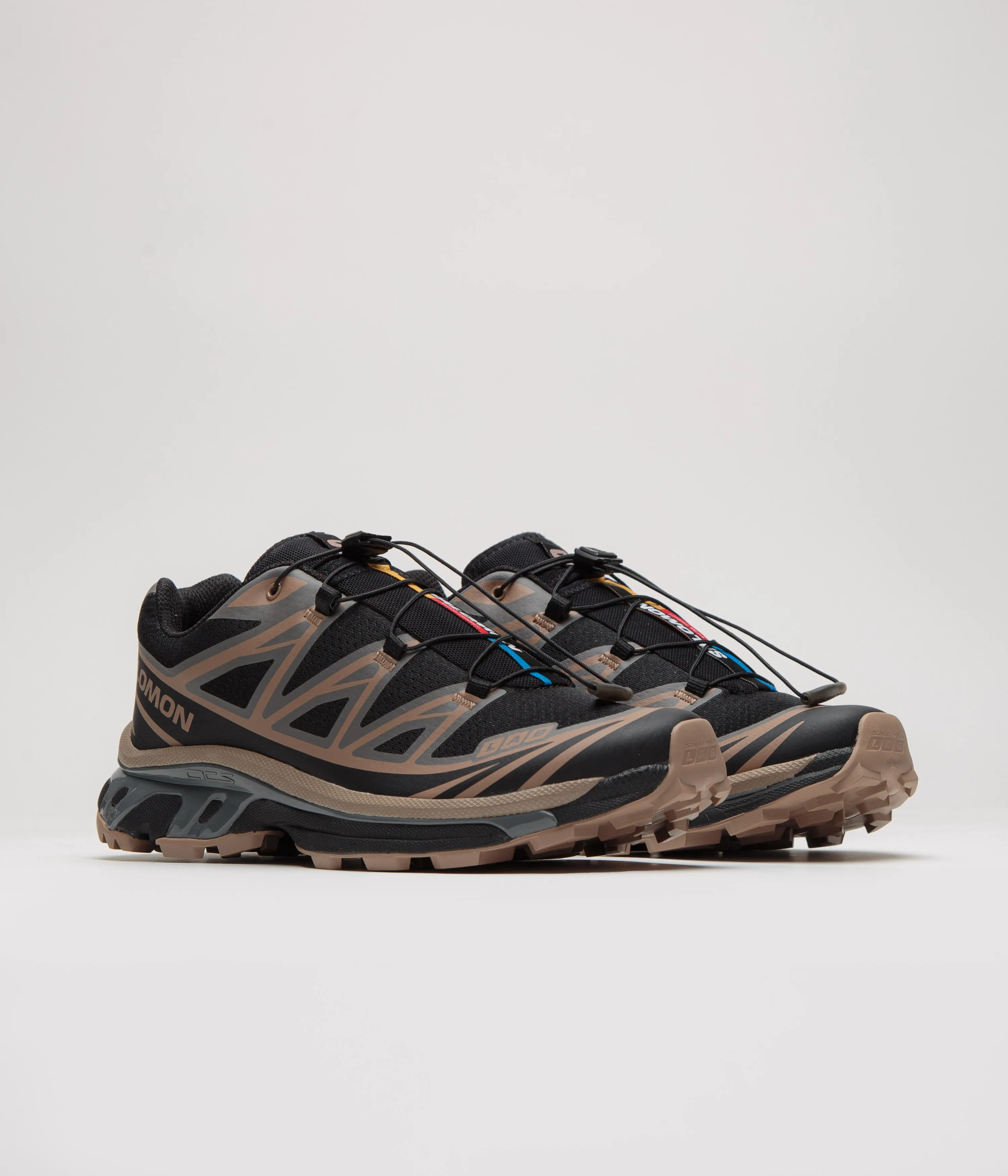 Salomon XT-6 Shoes - Black / Portabella / Pewter