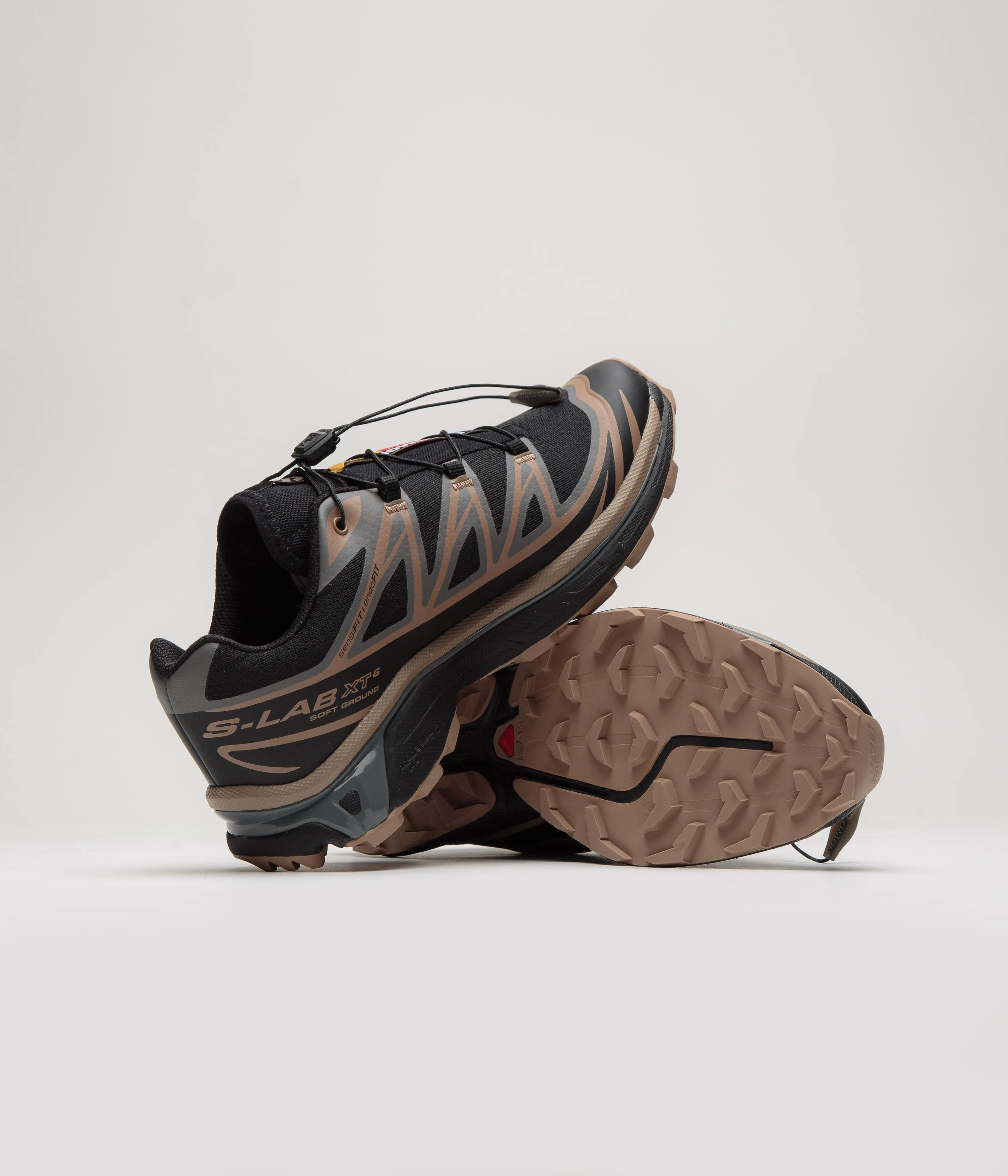 Salomon XT-6 Shoes - Black / Portabella / Pewter