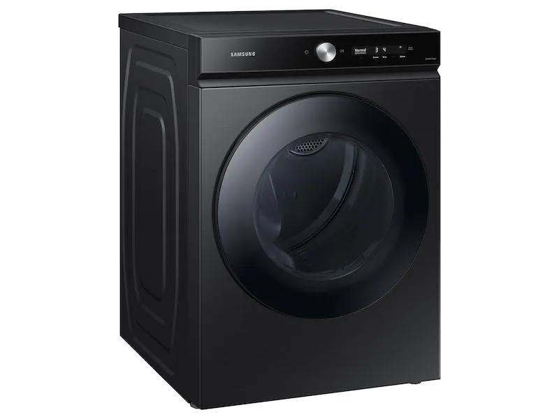 Samsung DVG53BB8700VA3 Bespoke 7.6 cu. ft. Ultra Capacity Gas Dryer with Super Speed Dry and AI Smart Dial in Brushed Black