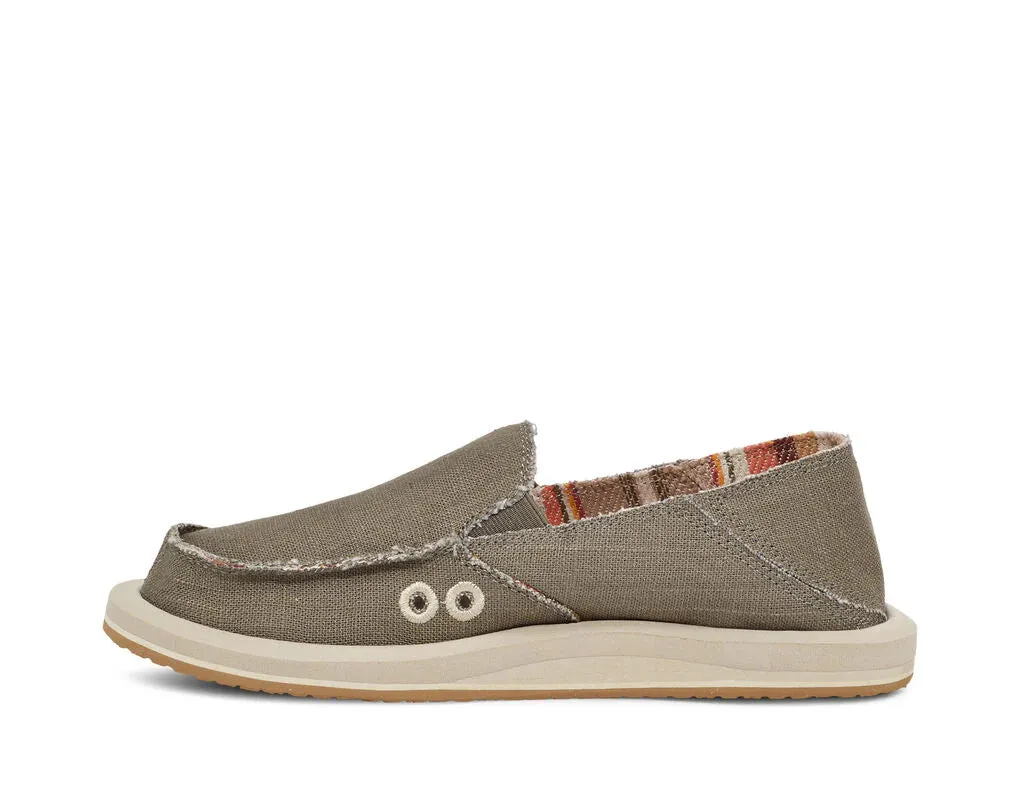 Sanuk Womens Donna Hemp Smokey Olive