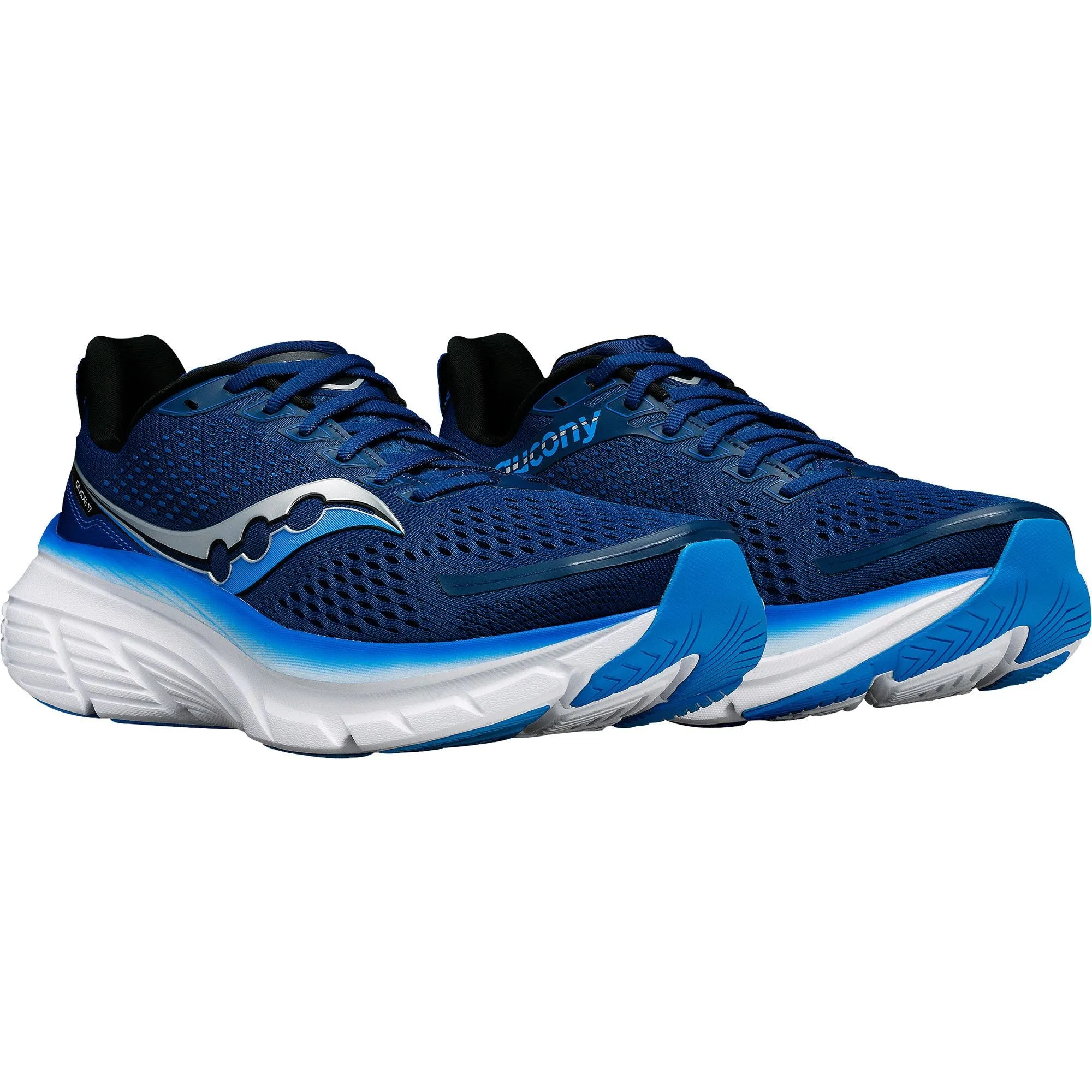 Saucony Guide 17 Mens Running Shoes - Navy