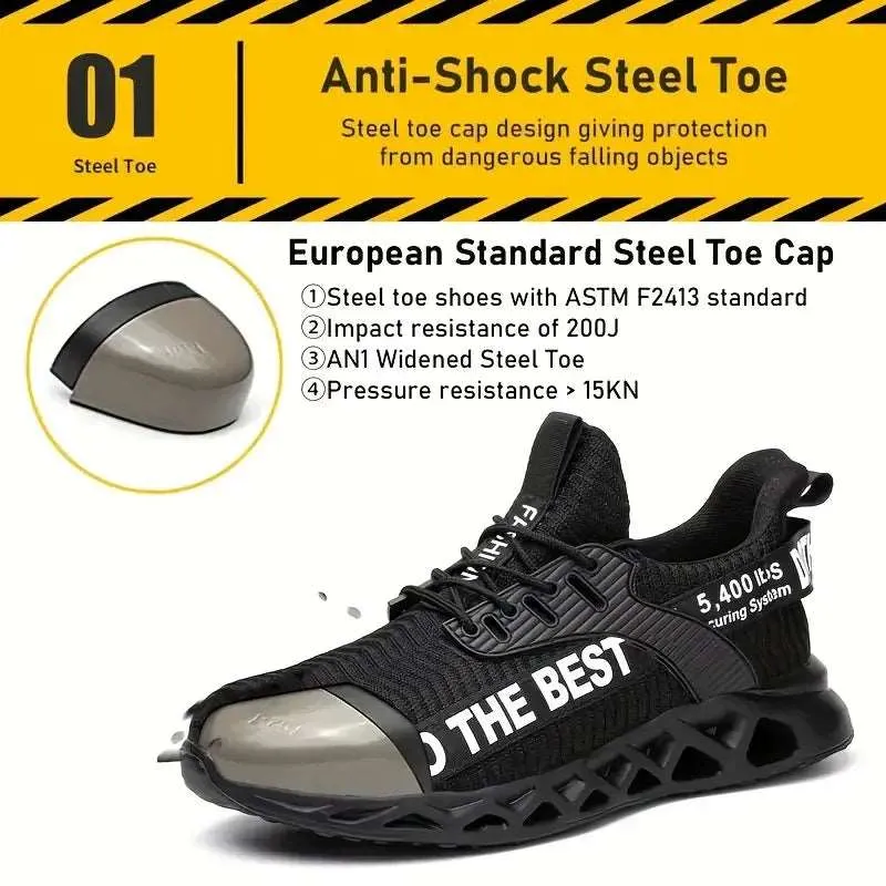 Seth Pro 3 Work Cushion Safety Steel Toe Shoes