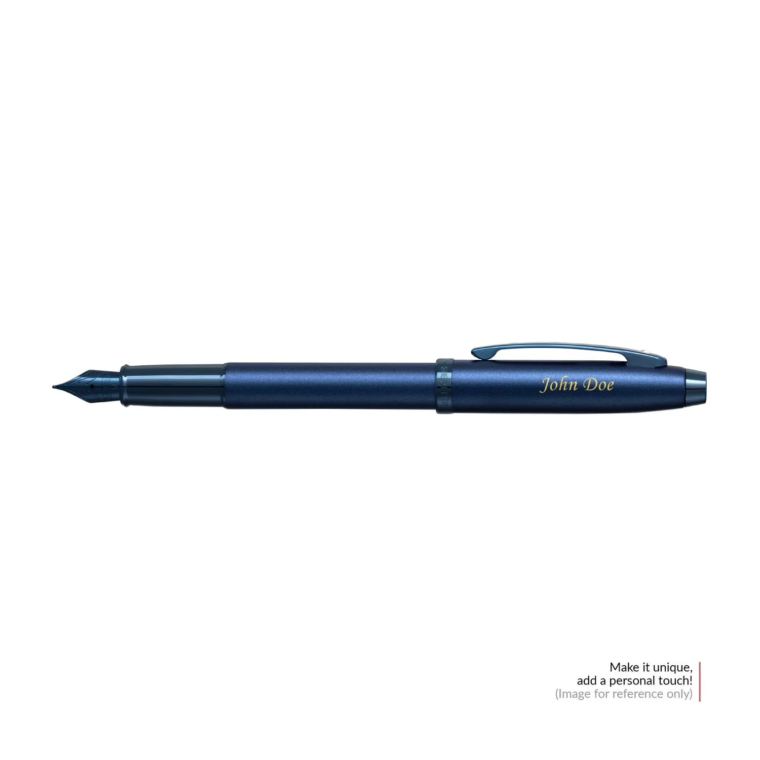 Sheaffer® 100 Glossy Black Ballpoint Pen With Gold Trims