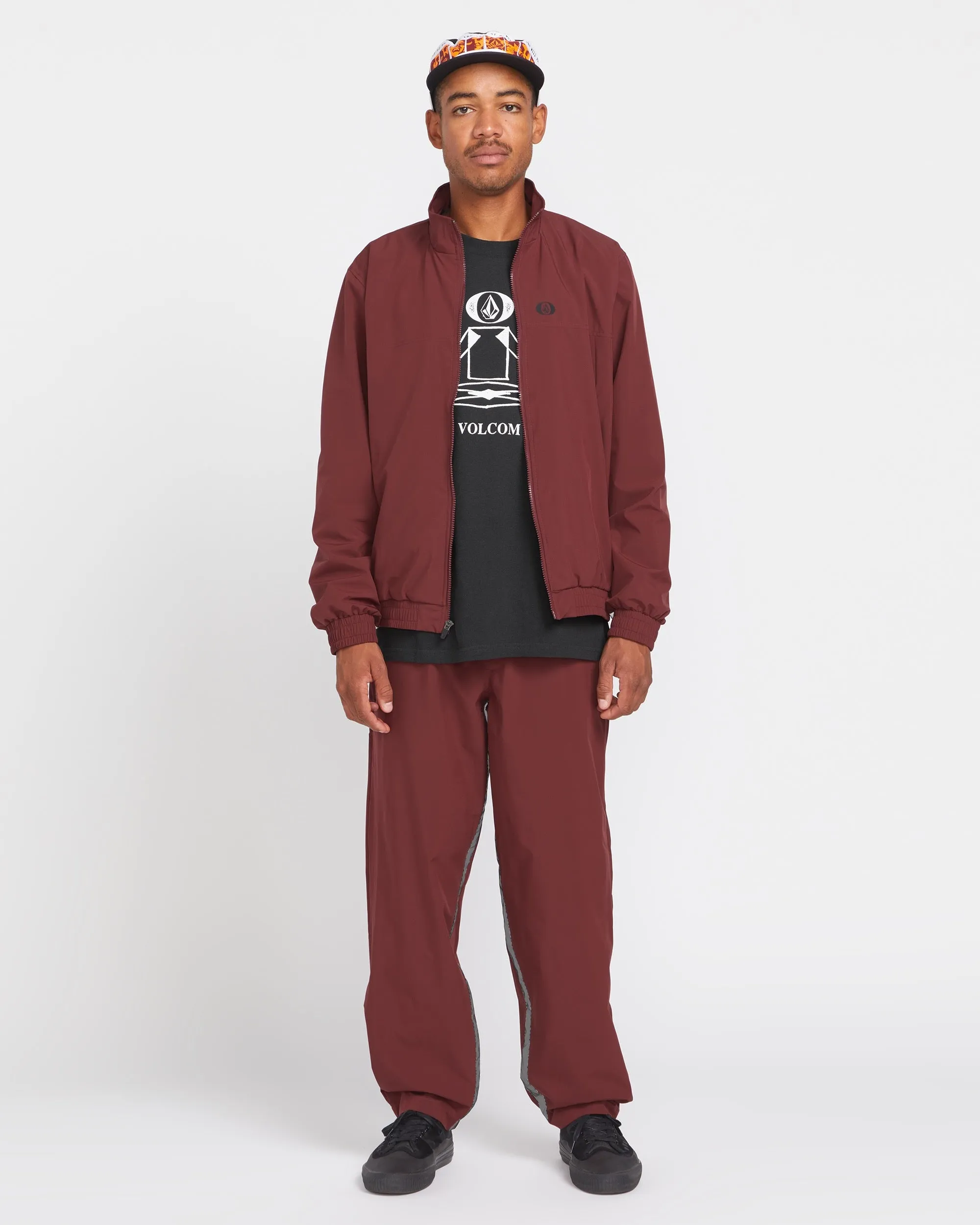 Skate Vitals Remy Stratton Elastic Waist Pants - Merlot