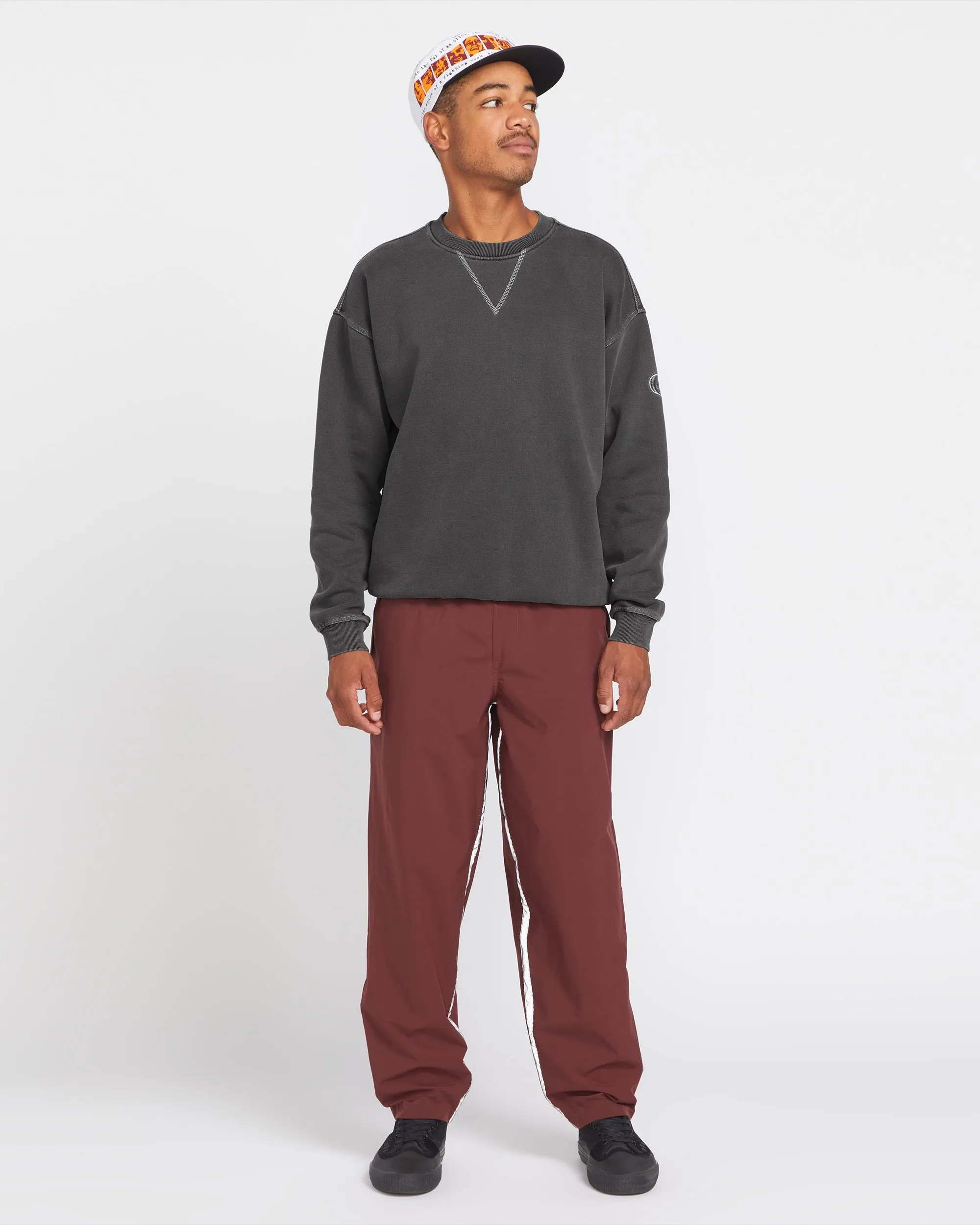 Skate Vitals Remy Stratton Elastic Waist Pants - Merlot