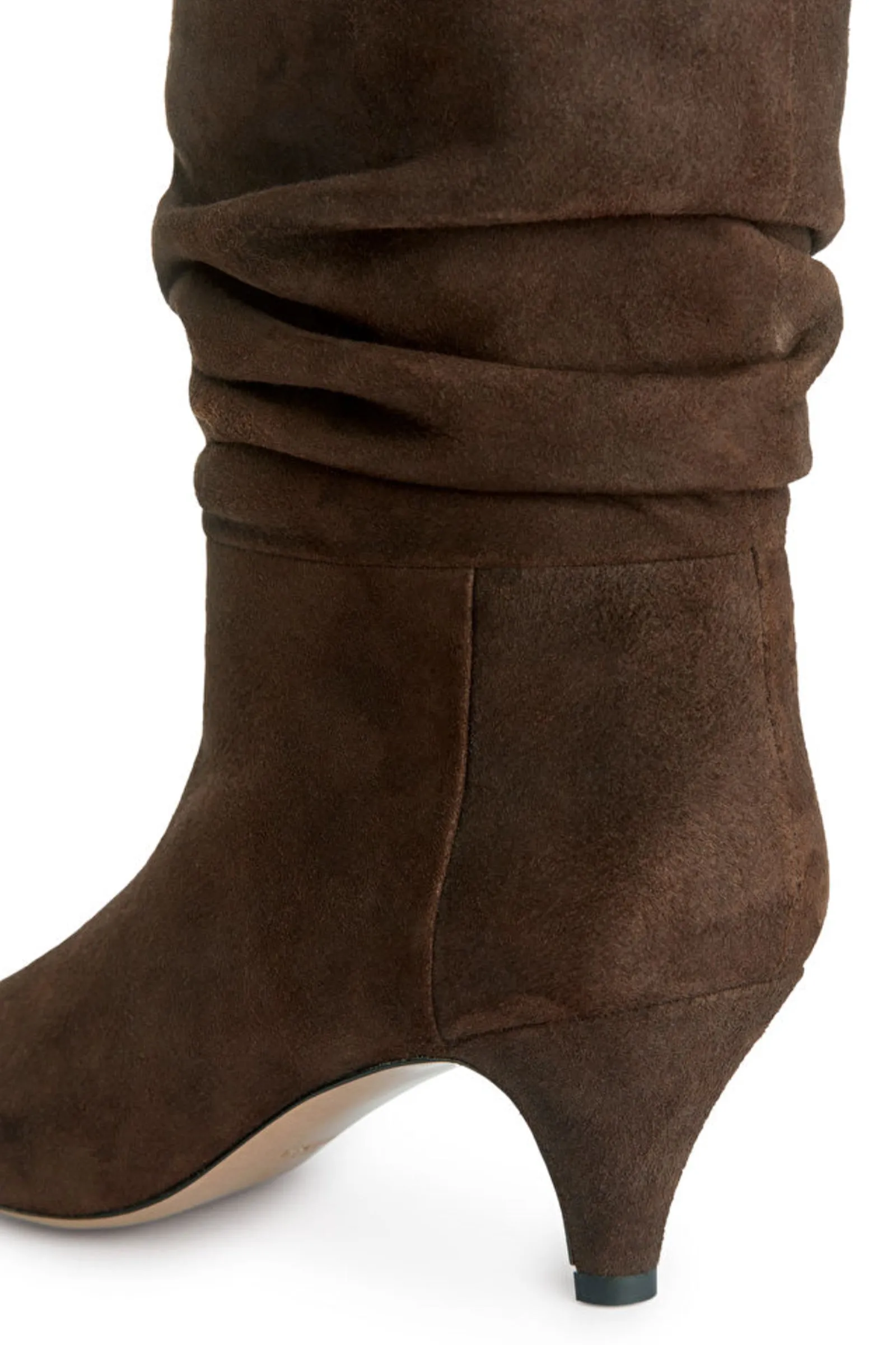 Slouchy Suede Boots