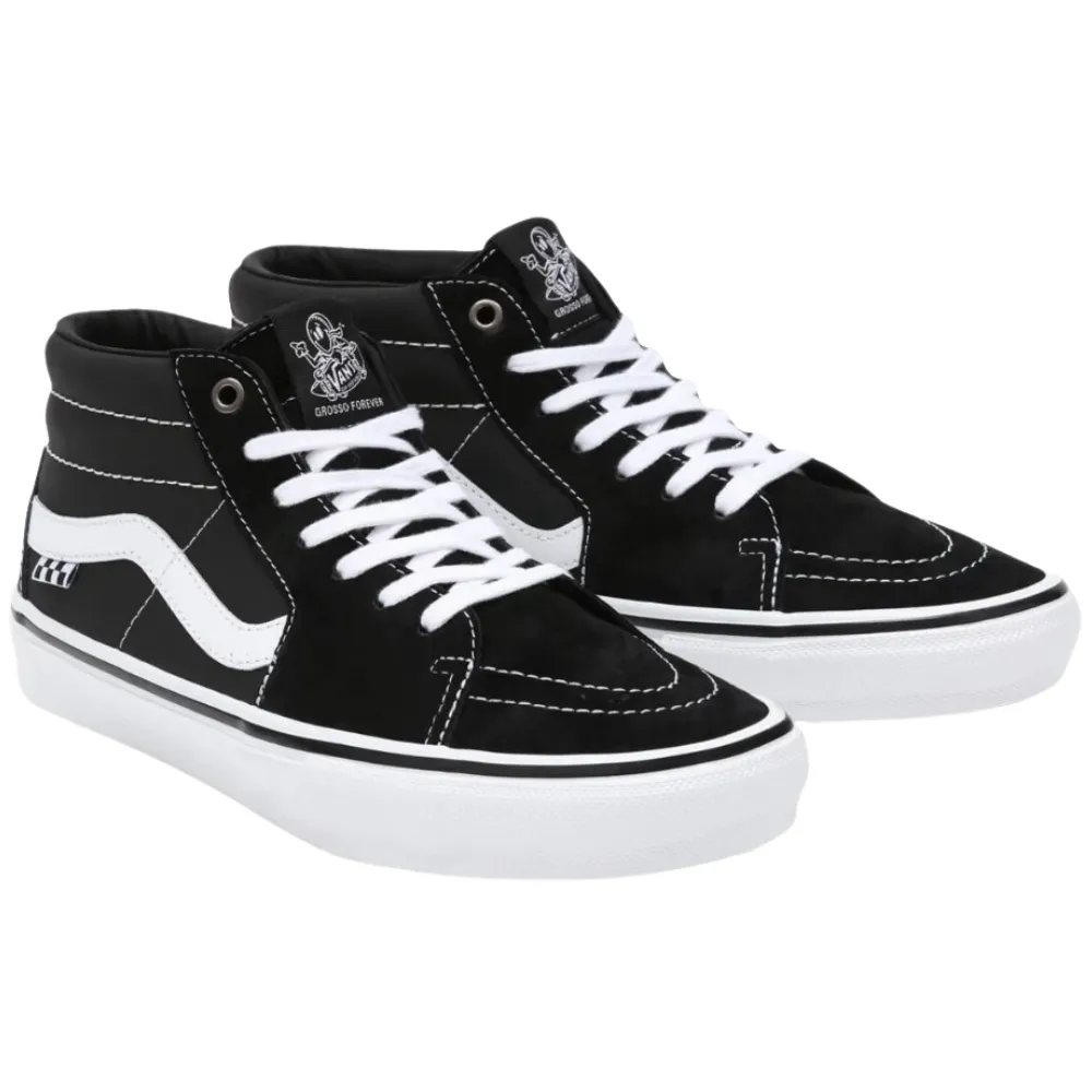 Tênis Vans Skate Jeff Grosso Black White