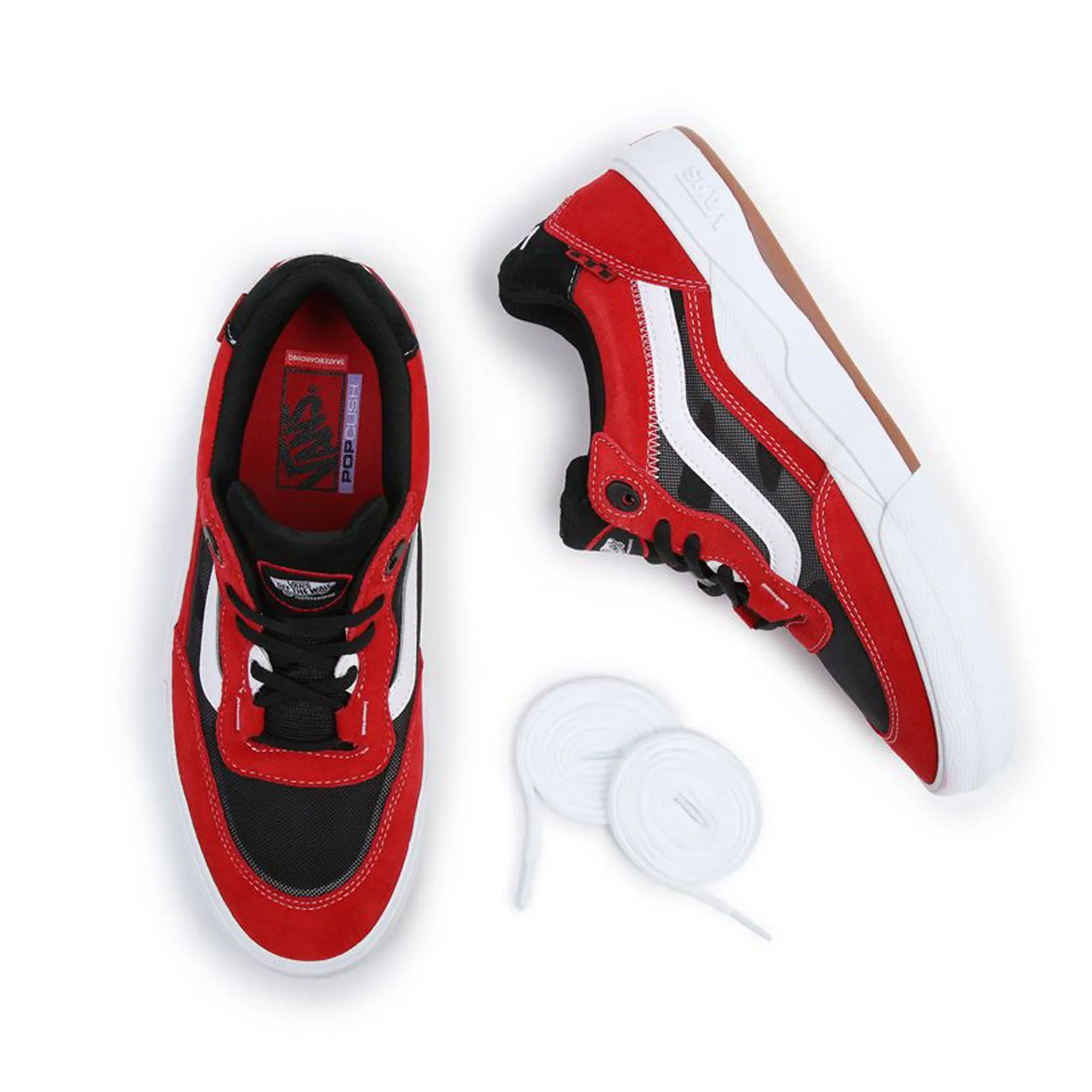 Tênis Vans - Skate Wayvee / Preto / Vermelho