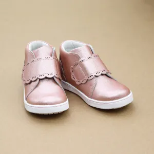 Toddler Girls L'Amour Colette Mid Top Leather Sneaker