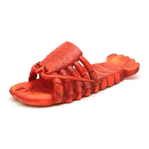 Trendy Designer Lobster Slippers