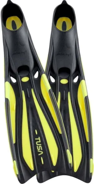 TUSA FF23 SOLLA Full Foot Fins (Flash Yellow)