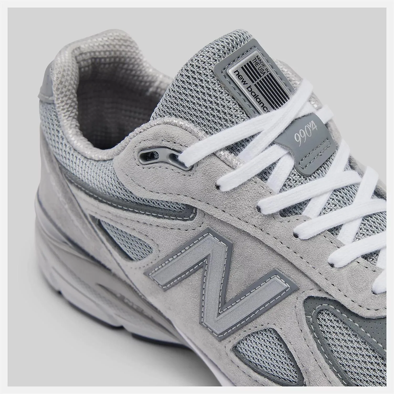 U990GR4 Made in USA - Grey/Silver