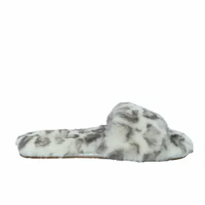 UGG - Fluff Slide Leopard Slippers