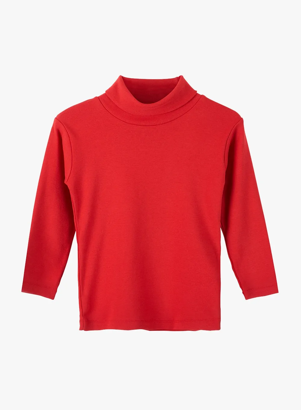 Unisex Classic Roll Neck in Red