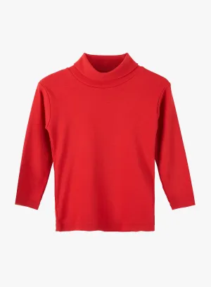 Unisex Classic Roll Neck in Red