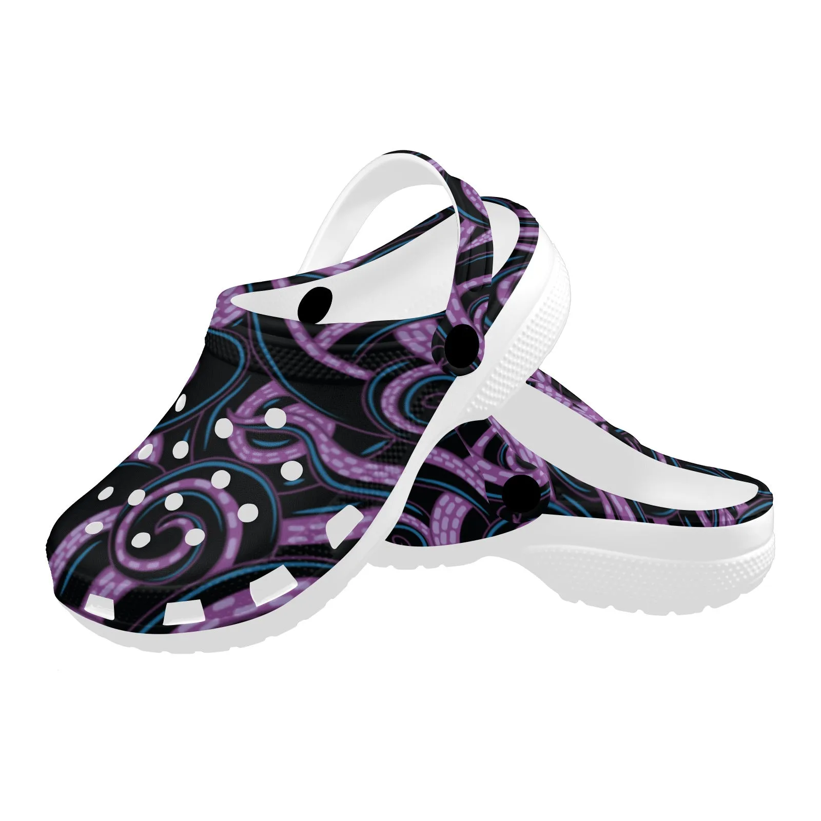 Ursula Tentacles Foam Clogs for Adults