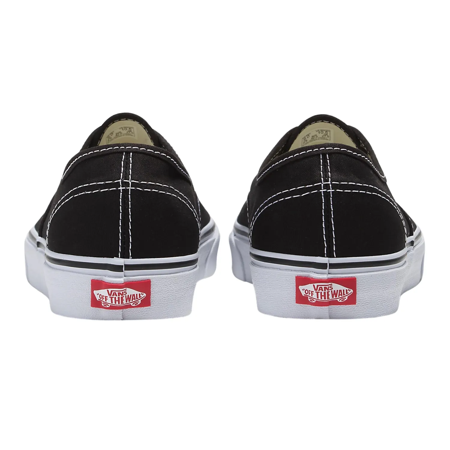 Vans Authentic Black Skate Shoes