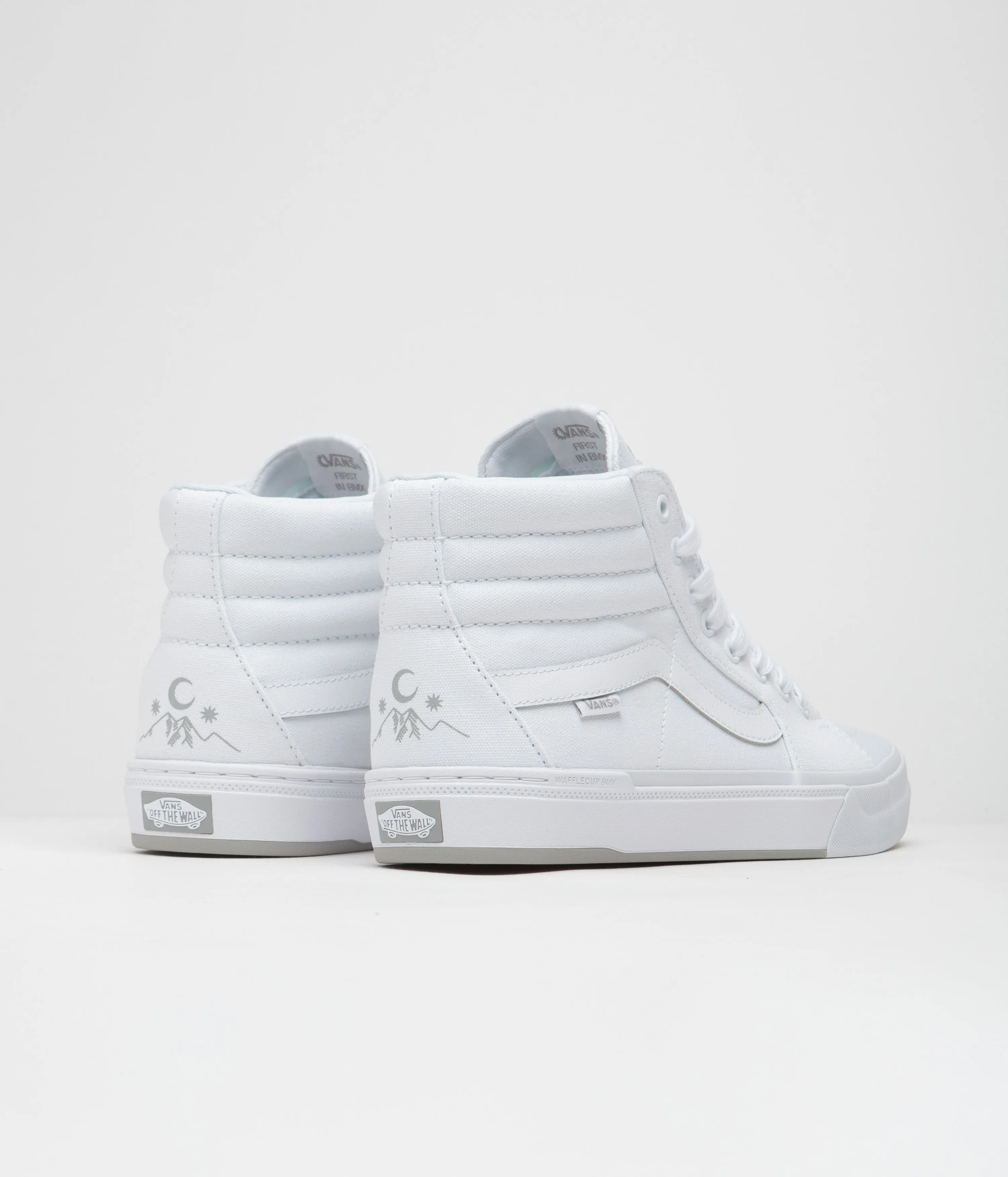 Vans BMX Sk8-Hi Shoes - (Perris Benegas) White / Grey