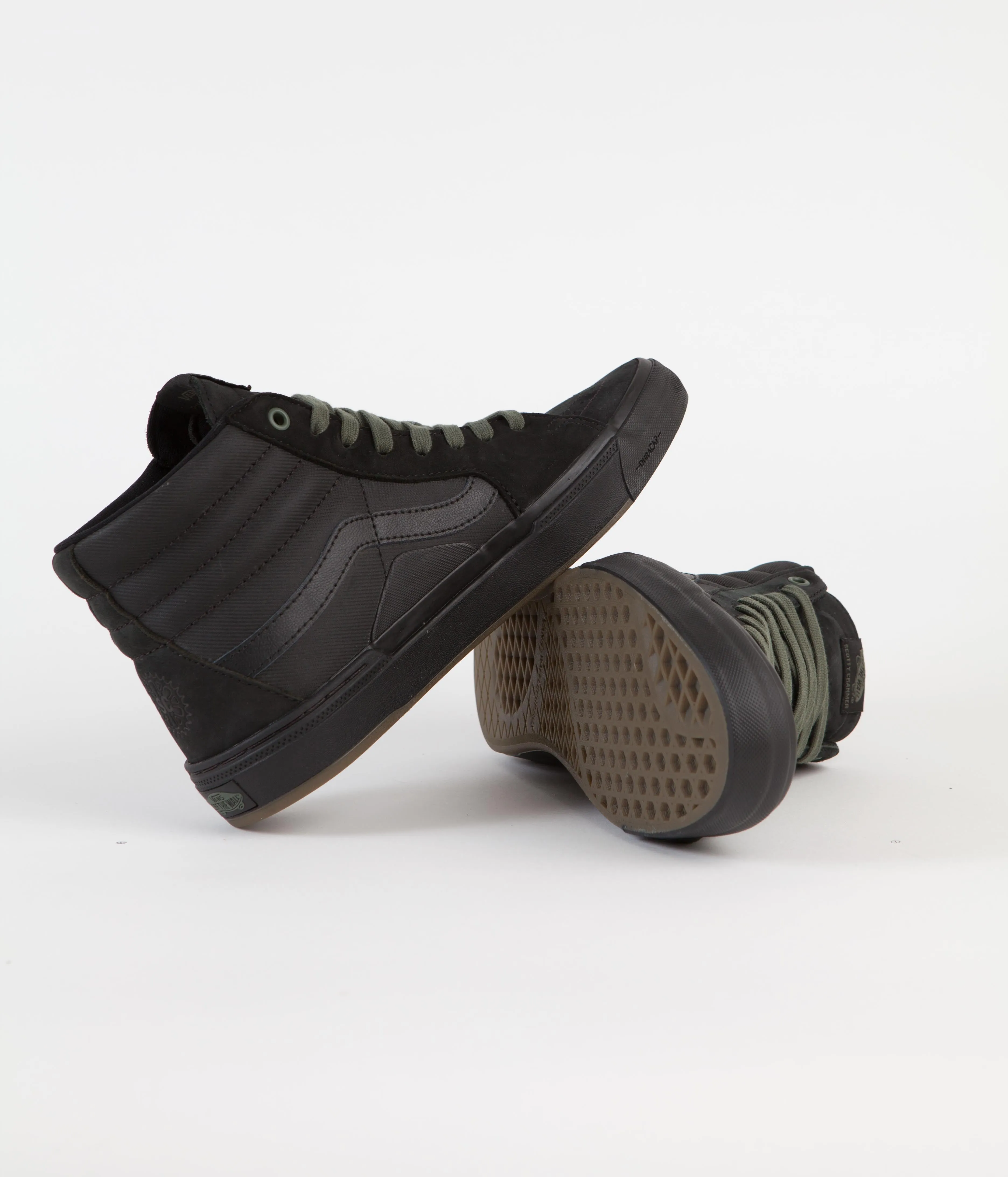 Vans BMX SK8-Hi Shoes - (Scotty Cranmer) Black / Thyme