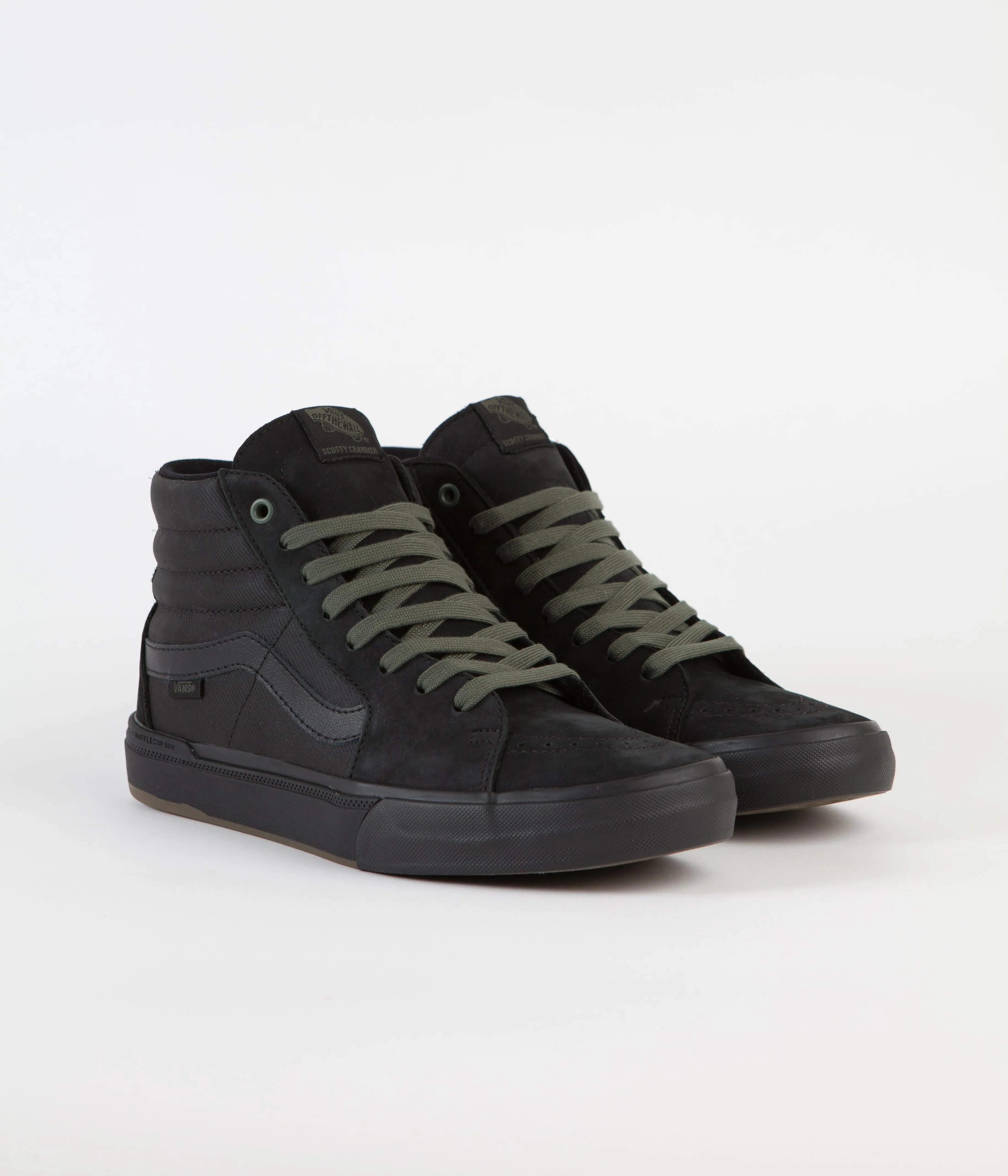 Vans BMX SK8-Hi Shoes - (Scotty Cranmer) Black / Thyme