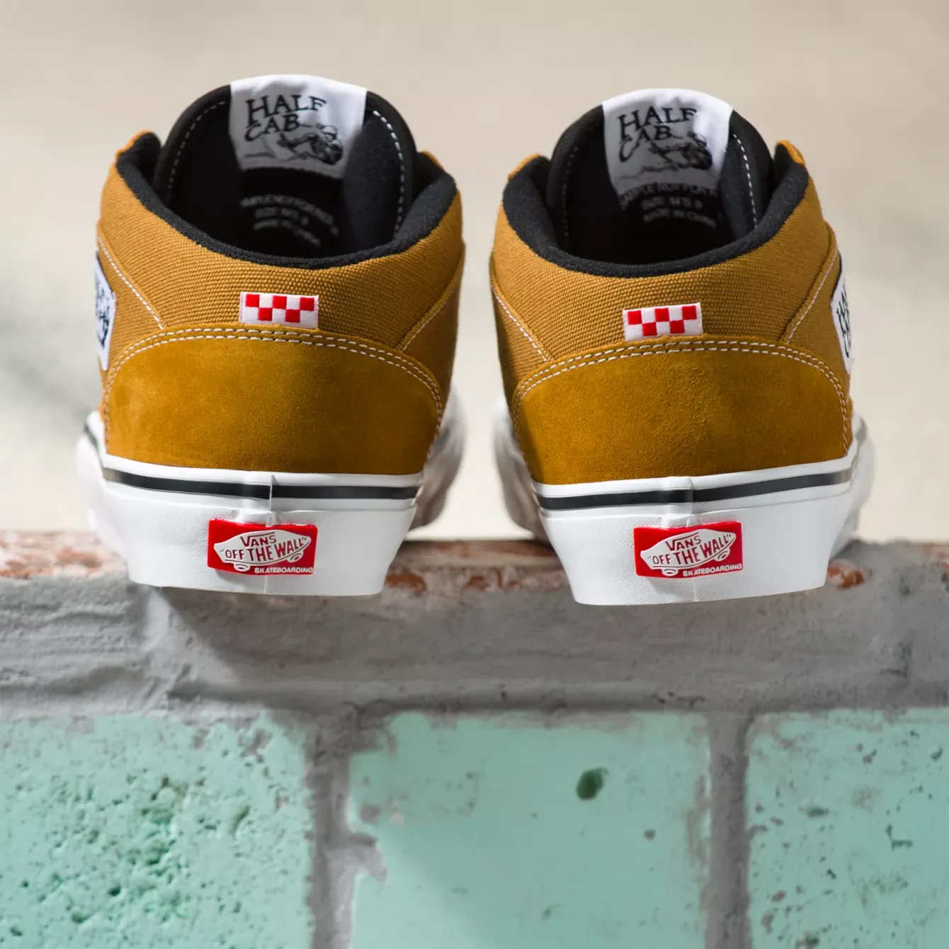 VANS REYNOLDS  SKATE HALF CAB '92 GOLDEN BROWN