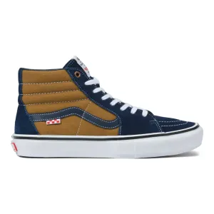 VANS REYNOLDS  SKATE SK8-HI NAVY / GOLDEN BROWN