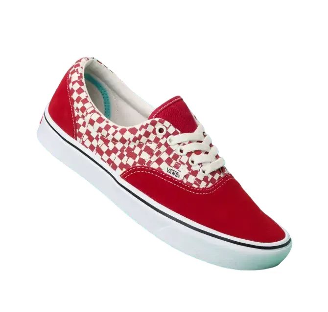 Vans scarpa sneakers da adulto Comfycush Era VN0A3WM9V9Z rosso-bianco